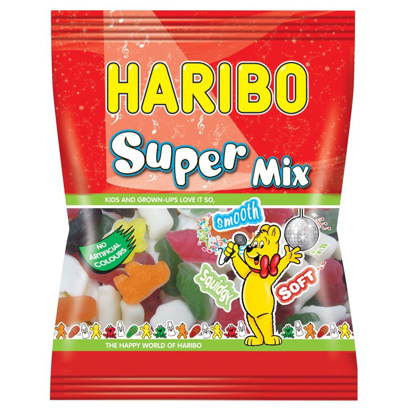 Buy Haribo Super Mix Bags 140g FL €1.25 PK30 Wholesale From Kadona ...