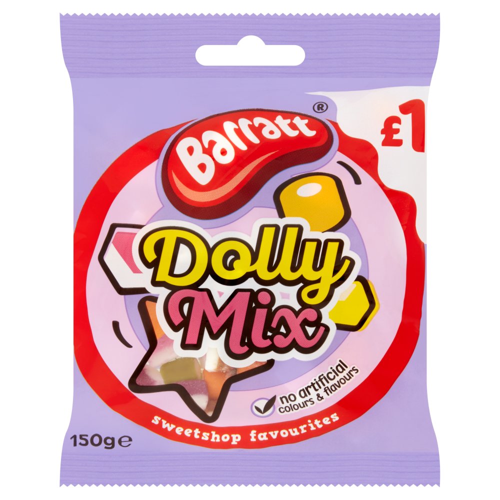 Buy Barrats Dolly Mix FL €1.00 PK12 Wholesale From Kadona