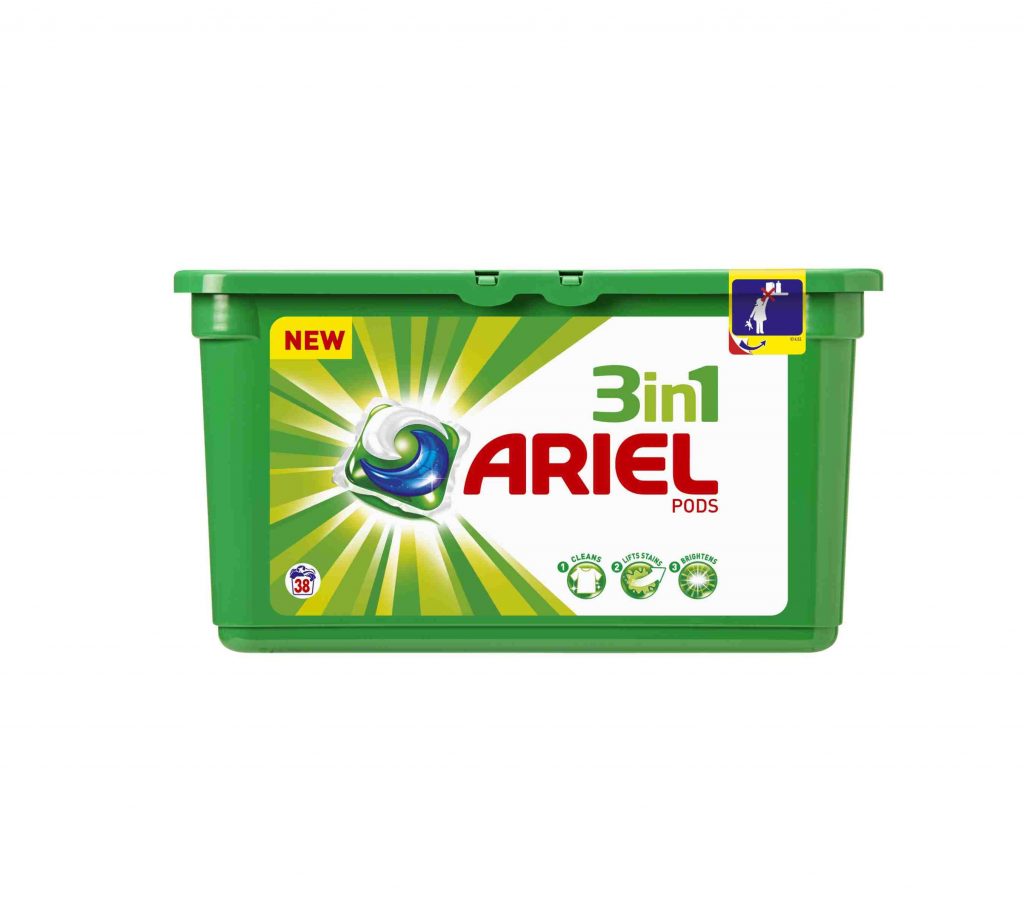 Buy Ariel Liquid Tabs 38's PK3 Wholesale From Kadona Wholesale Ltd.