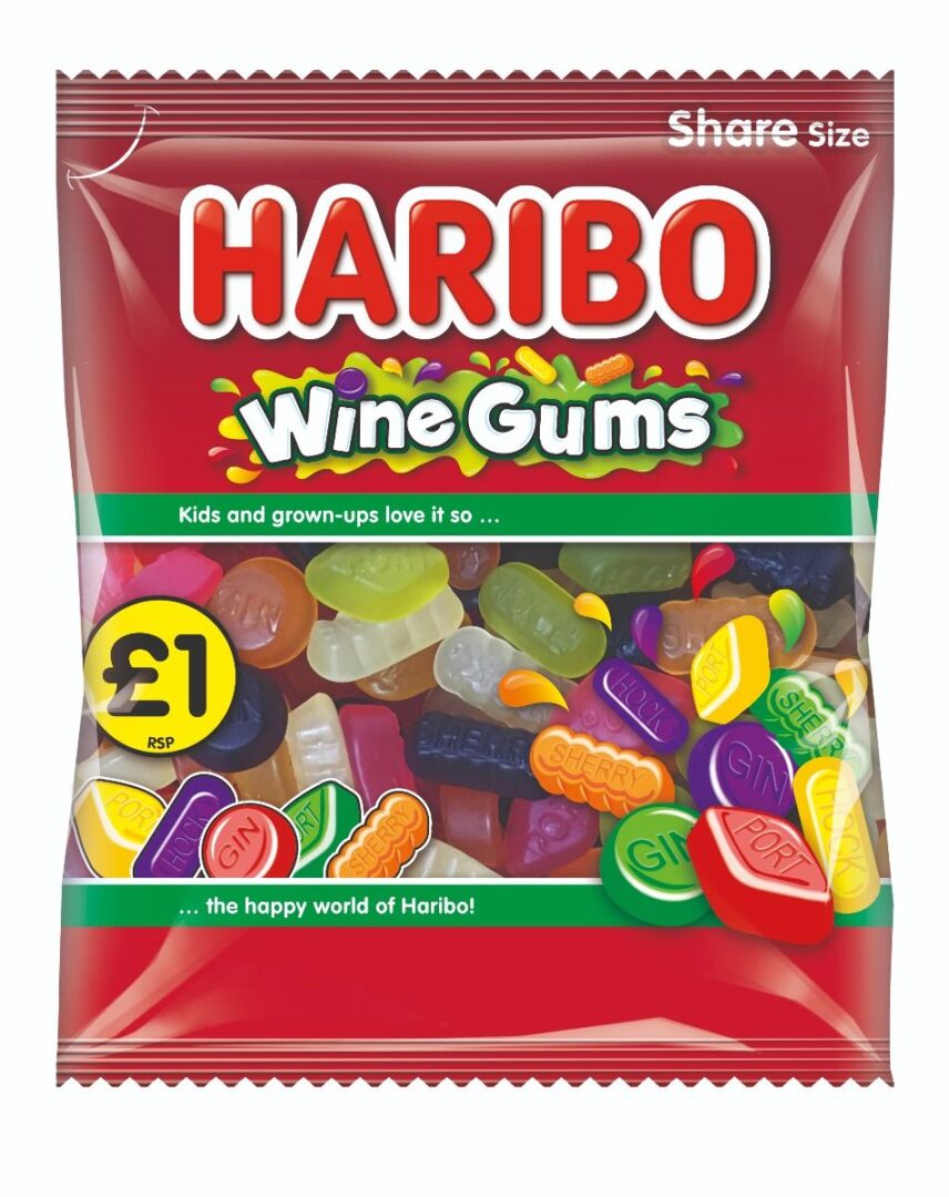 Buy Haribo Wine Gums Bag 140g FL €1.00 PK30 Wholesale From Kadona ...