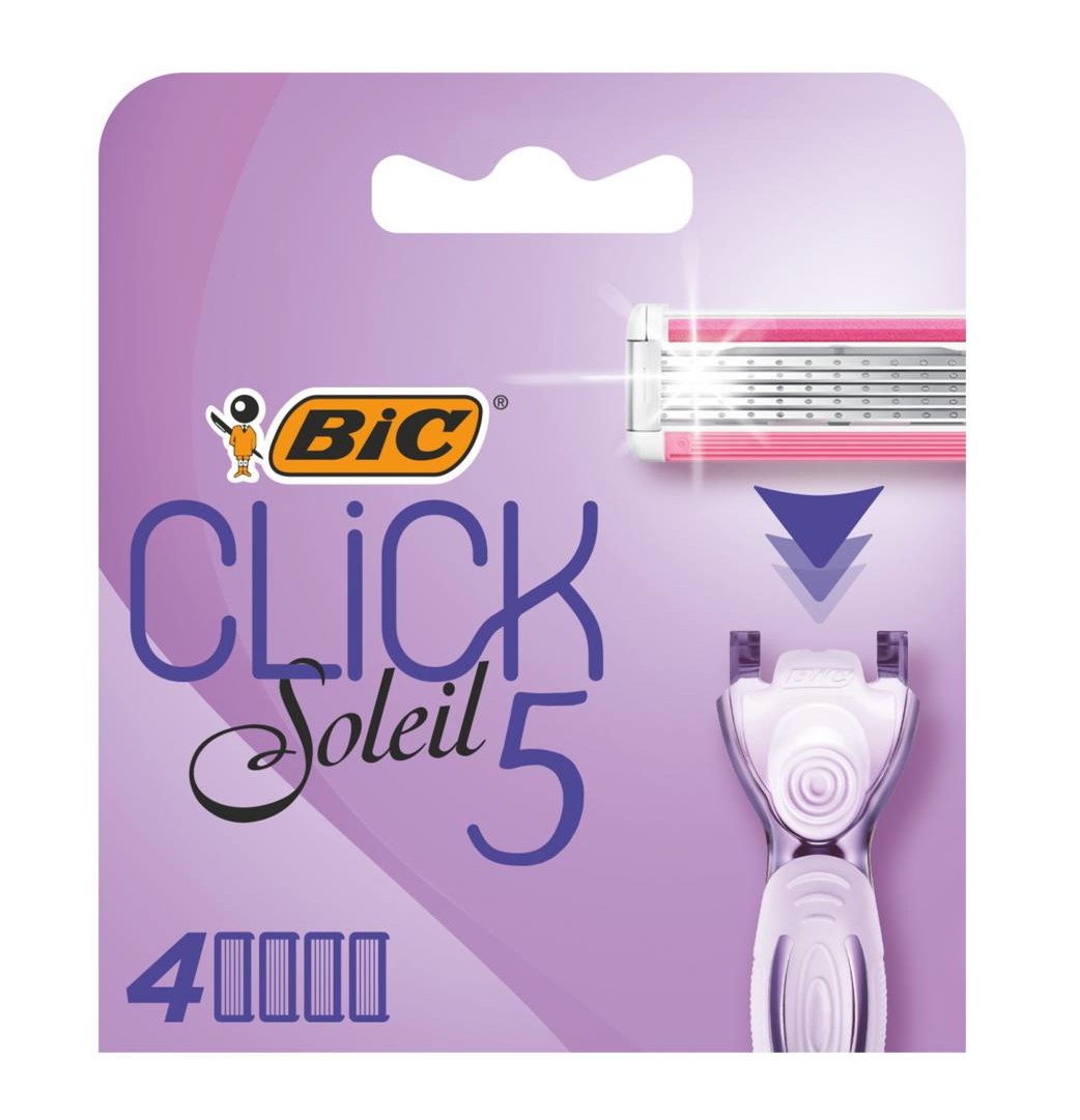 Bic Click Soleil 5 Blades 4pk PK6