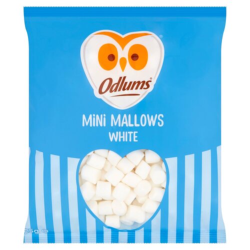 Odlums Mini White Marshmallows 125g PK12 (31st Aug)